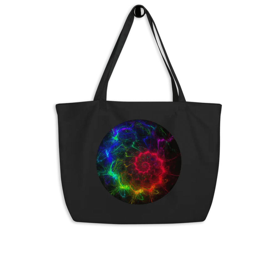 Fractal Chakra Econscious Organic Cotton Tote product image (5)