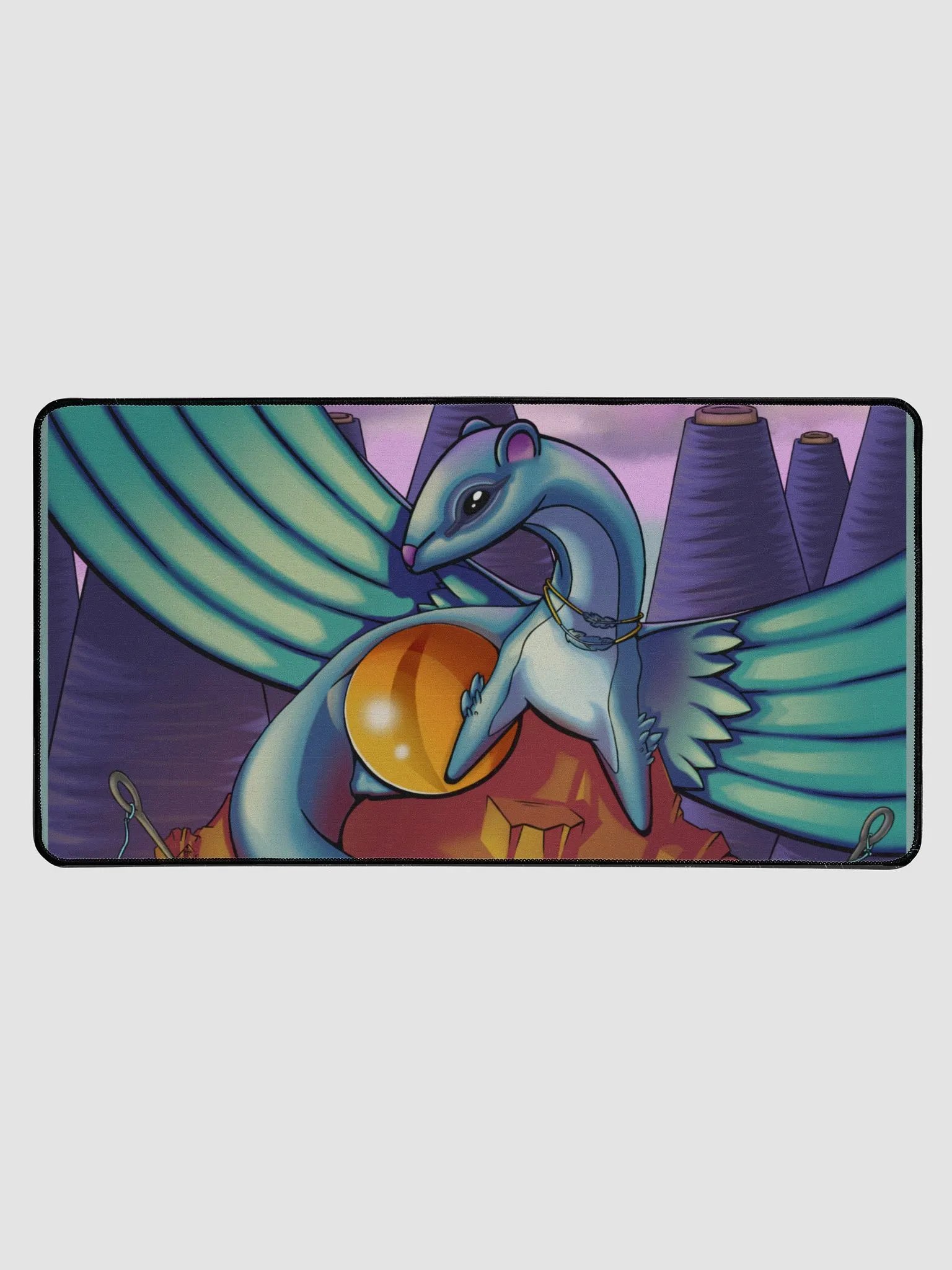 Sarenadia Ferret Dragon XL Mouse Pad/Desk Mat product image (1)