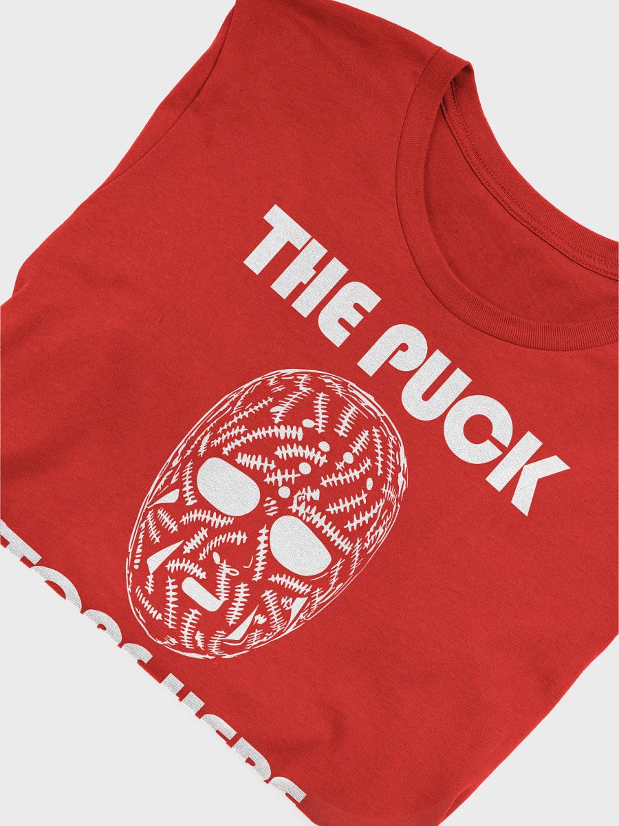 Funny Hockey T-Shirt – The Puck Stops Here – Beer League Hockey Shirt for Men – Gift for Goalies & Hockey Players product image (6)