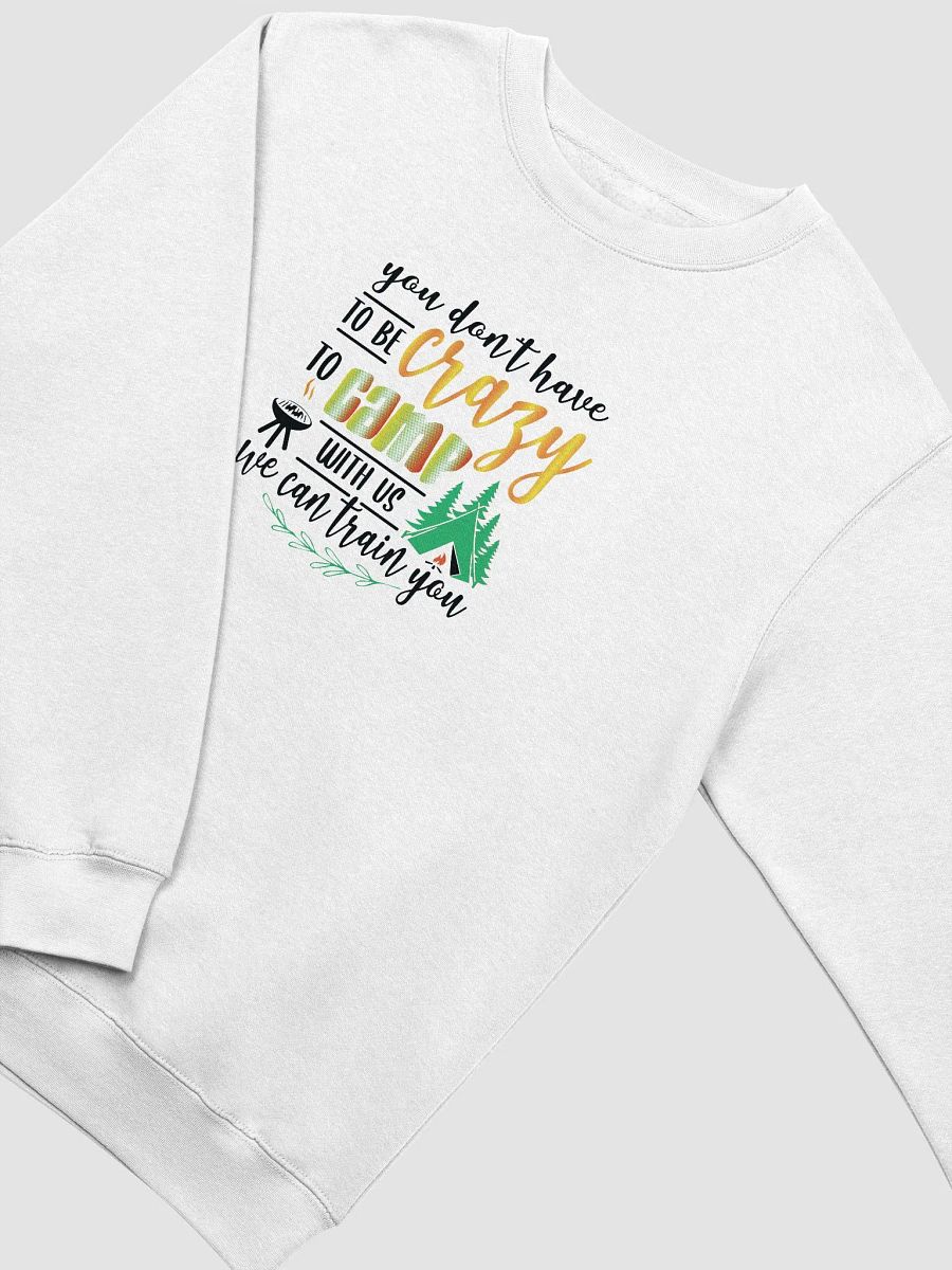 Crazy Camp Adventure Crewneck product image (3)
