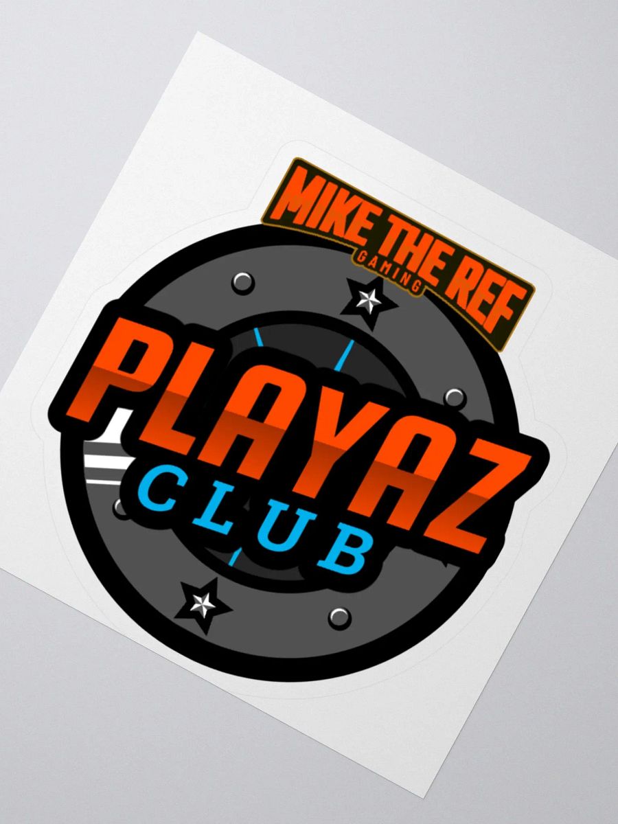 Playaz Club Gaming Stickers product image (2)