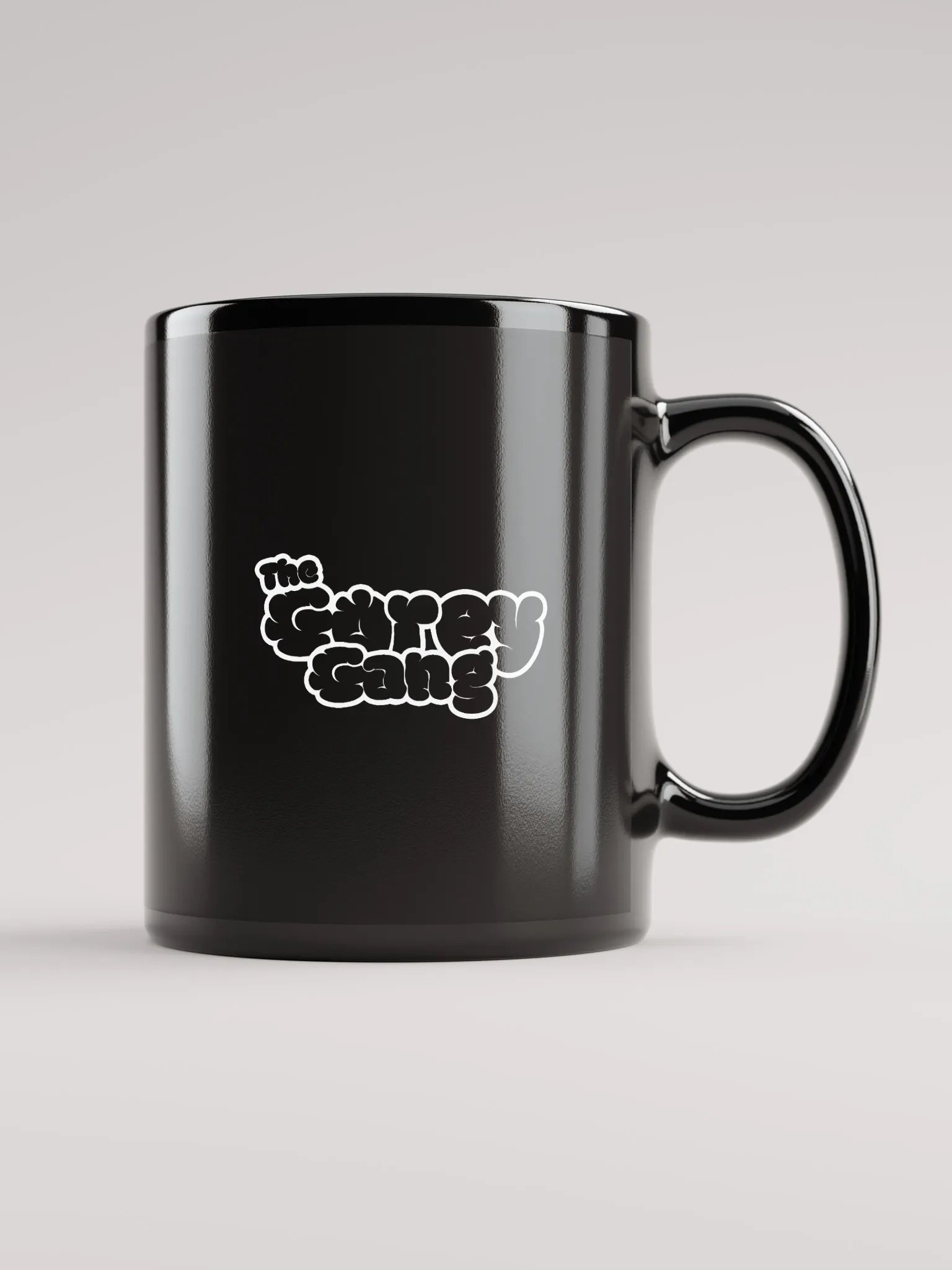 Gorey Gang White - Black Glossy Mug product image (2)