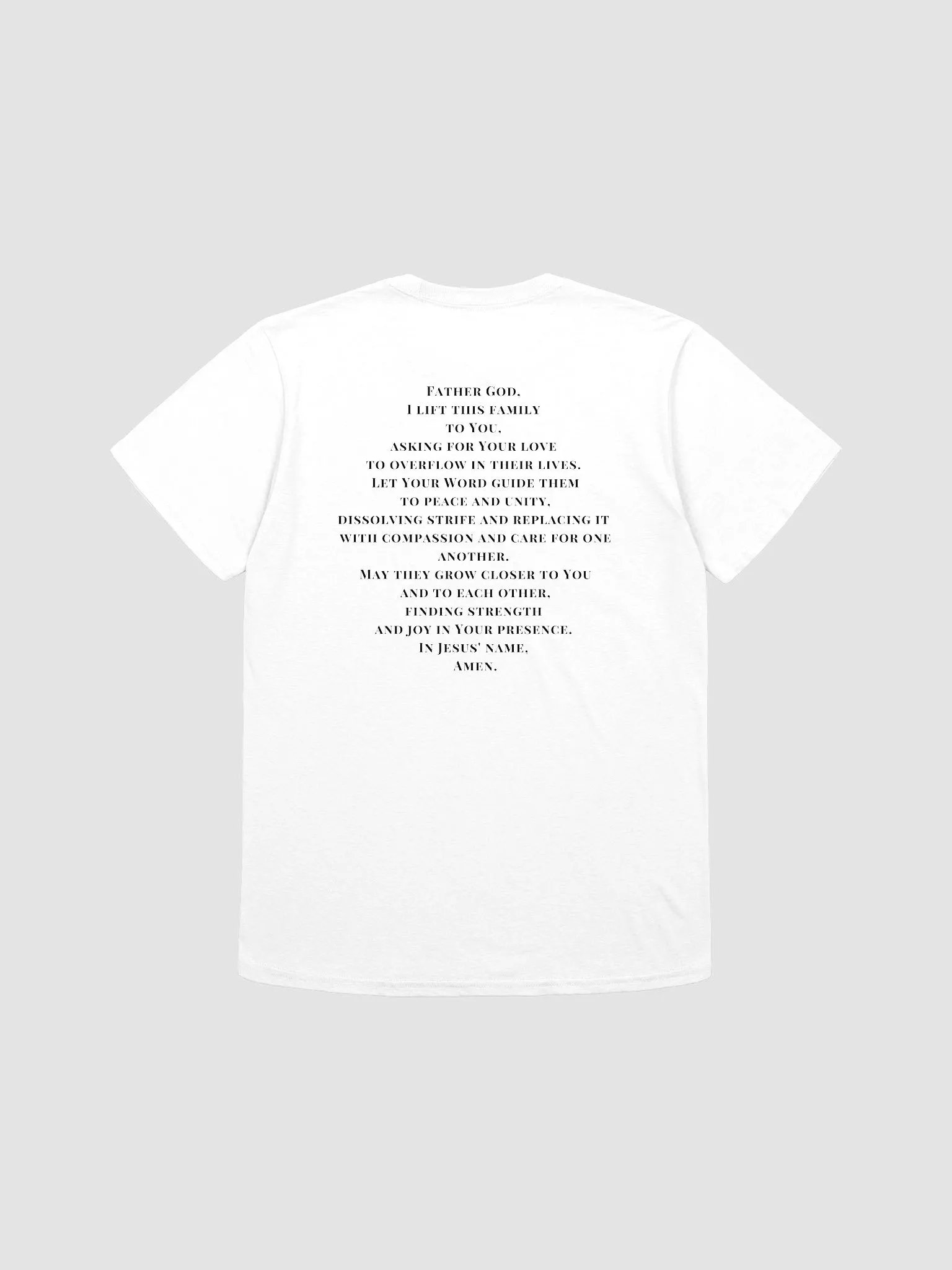 Family Prayer Shirt: Wear Your Love product image (2)