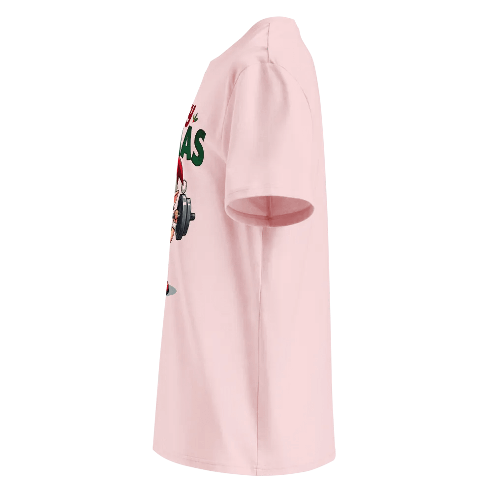 Merry Fitmas Elf Organic Tee product image (28)