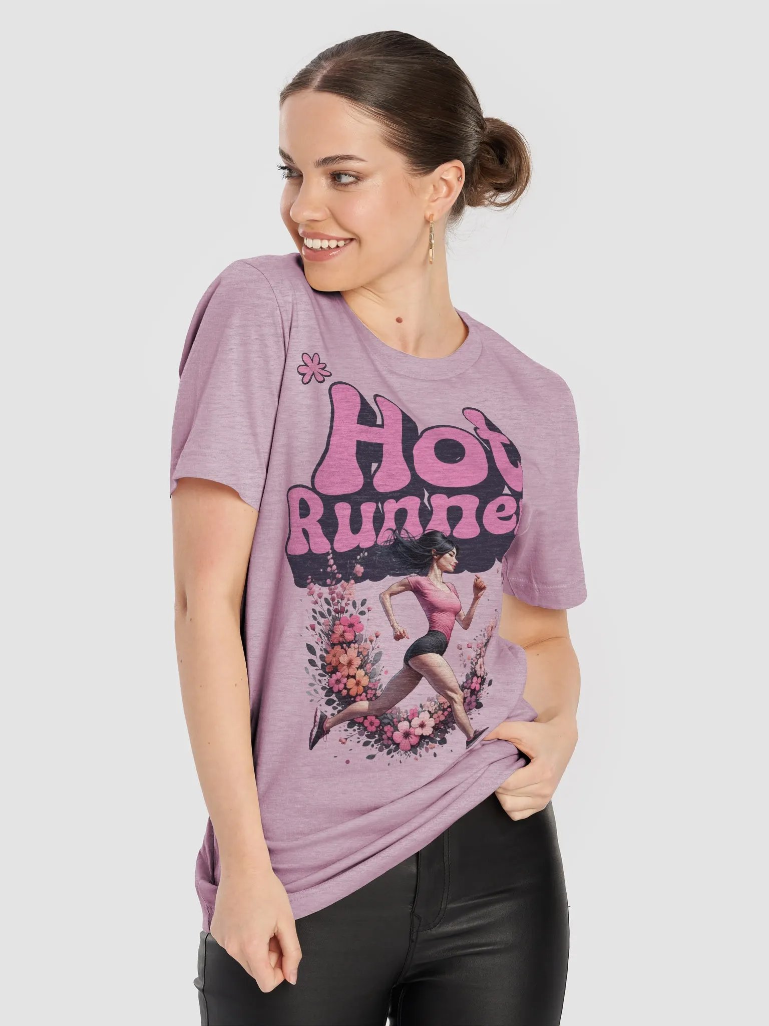 Floral Runner Vibes T-Shirt product image (62)
