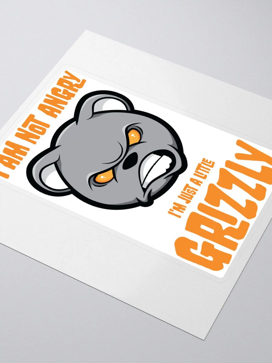 Dark Humour Meets Fairy Tales in the ‘Just a Little Grizzly’ Sticker product image (9)