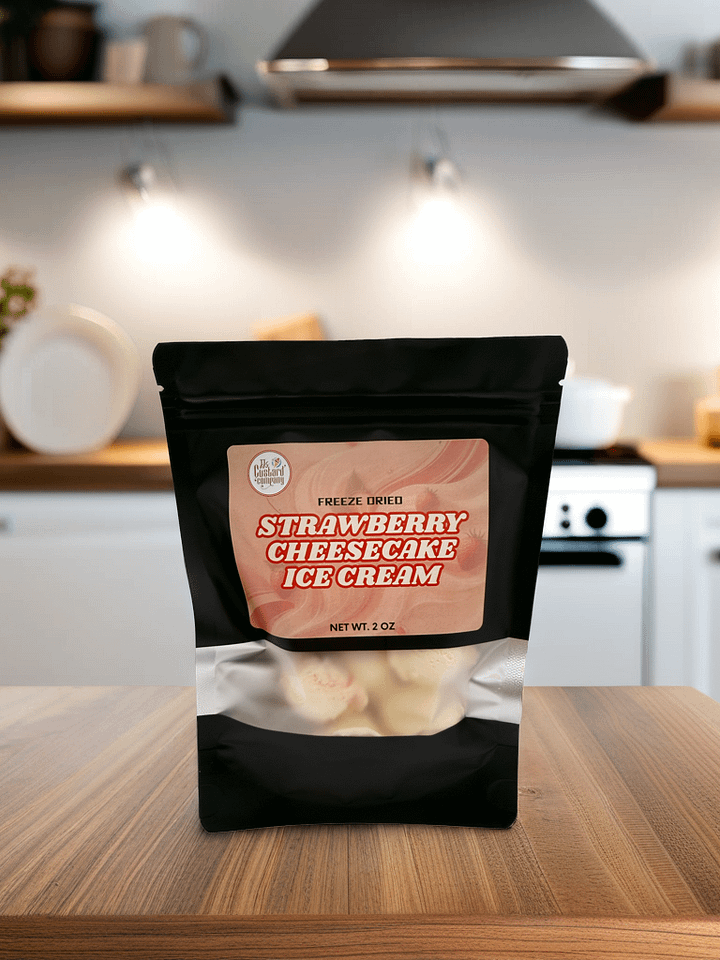 Strawberry Cheesecake Freeze Dried Ice Cream 🍓 (2oz) product image (1)