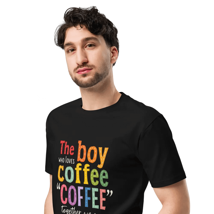 Coffee Lover's Typography T-Shirt product image (4)