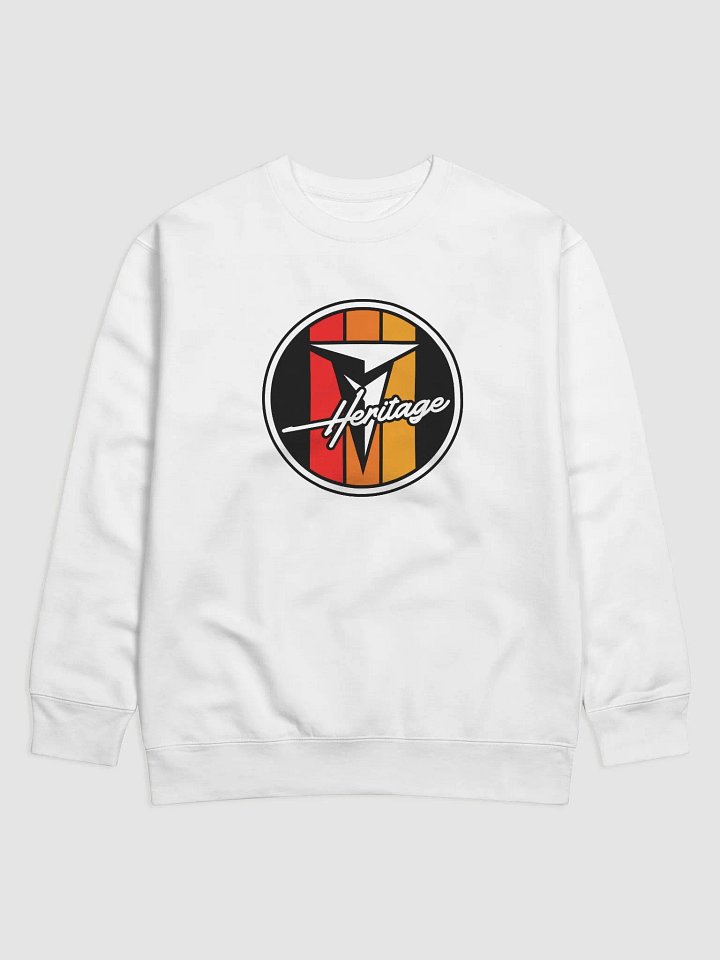 Retro Heritage Logo Sweatshirt White product image (1)