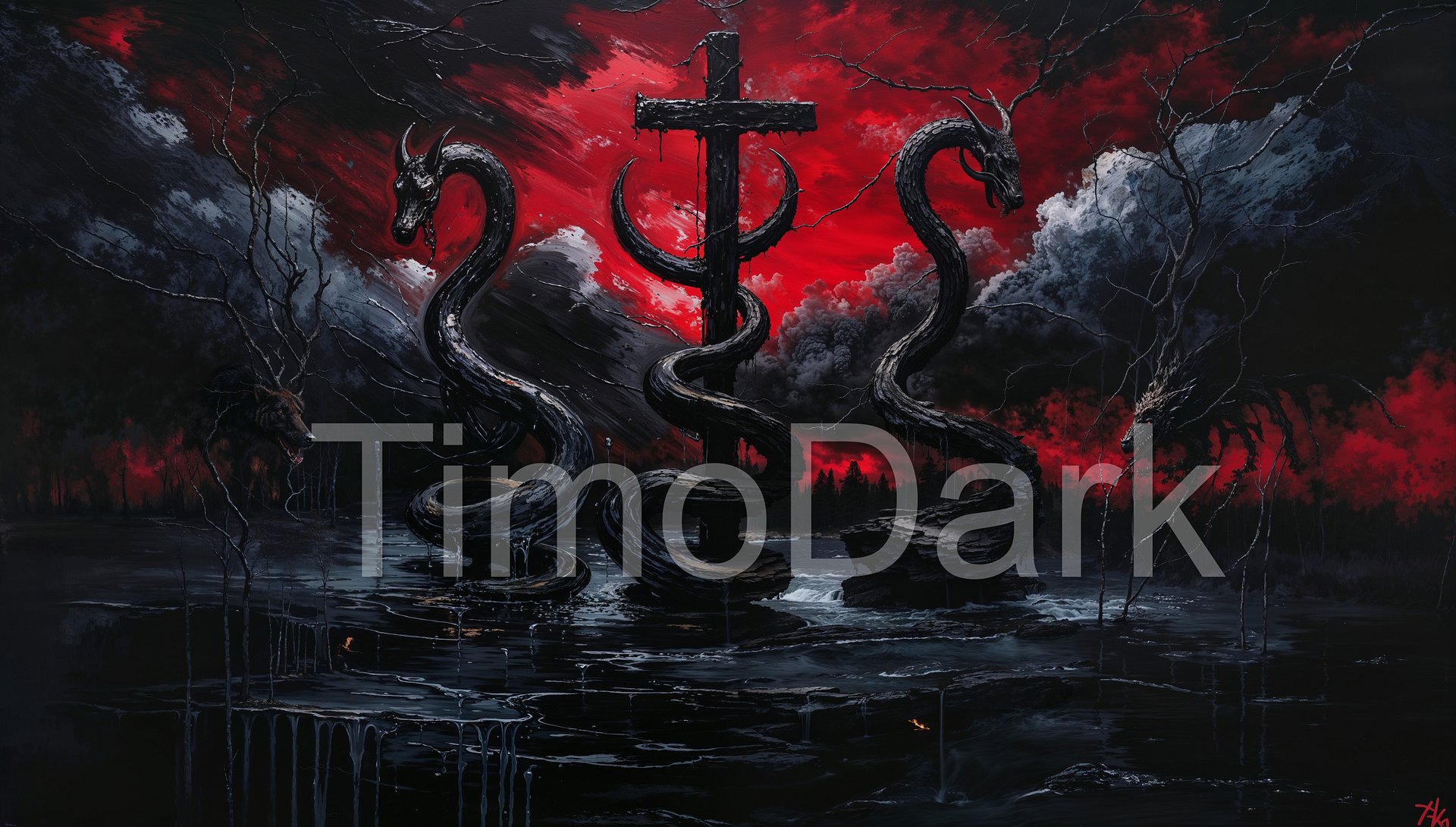 Serpents of the Cross Desktop Wallpaper product image (1)