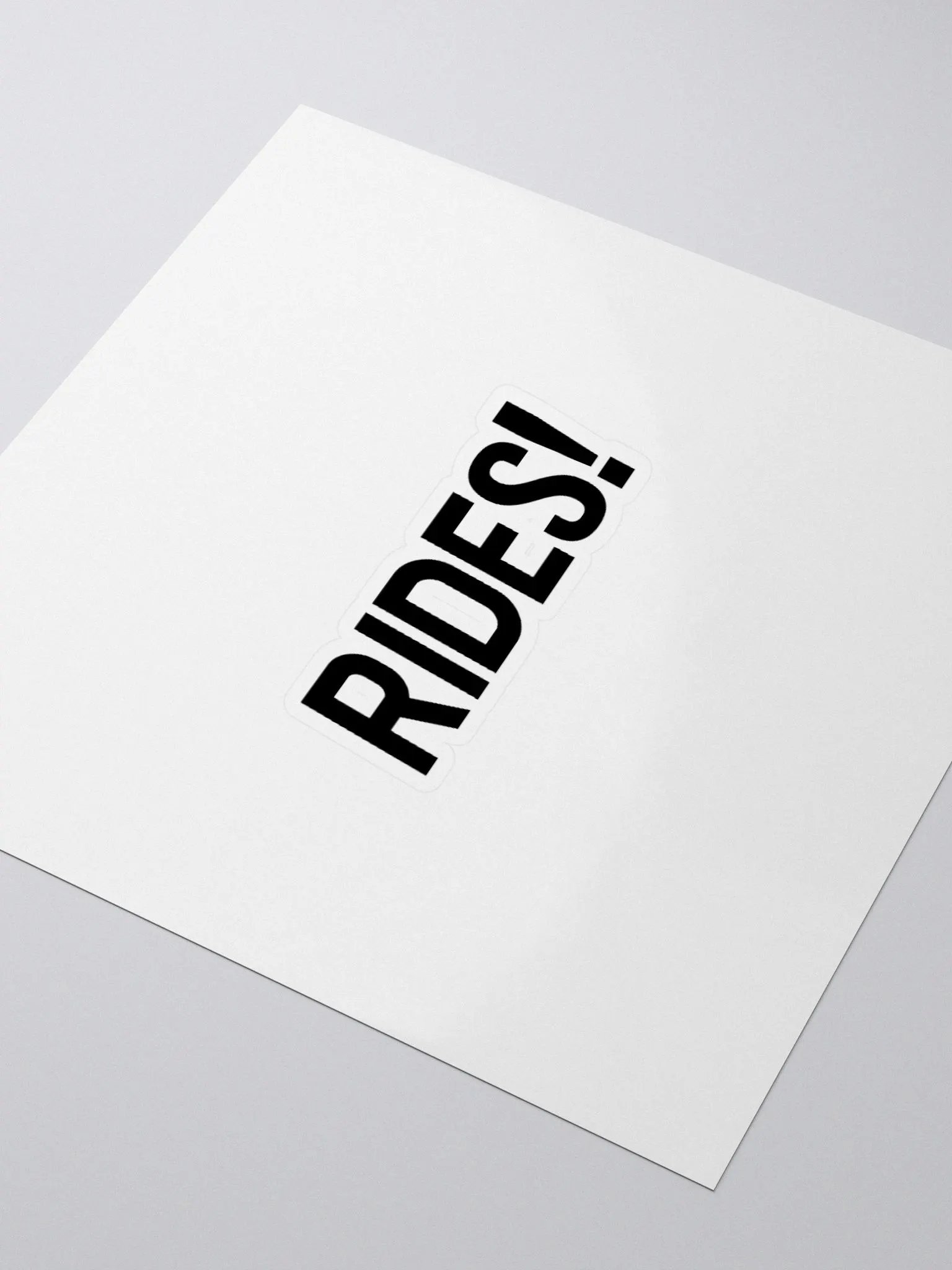 RIDES! Sticker product image (3)
