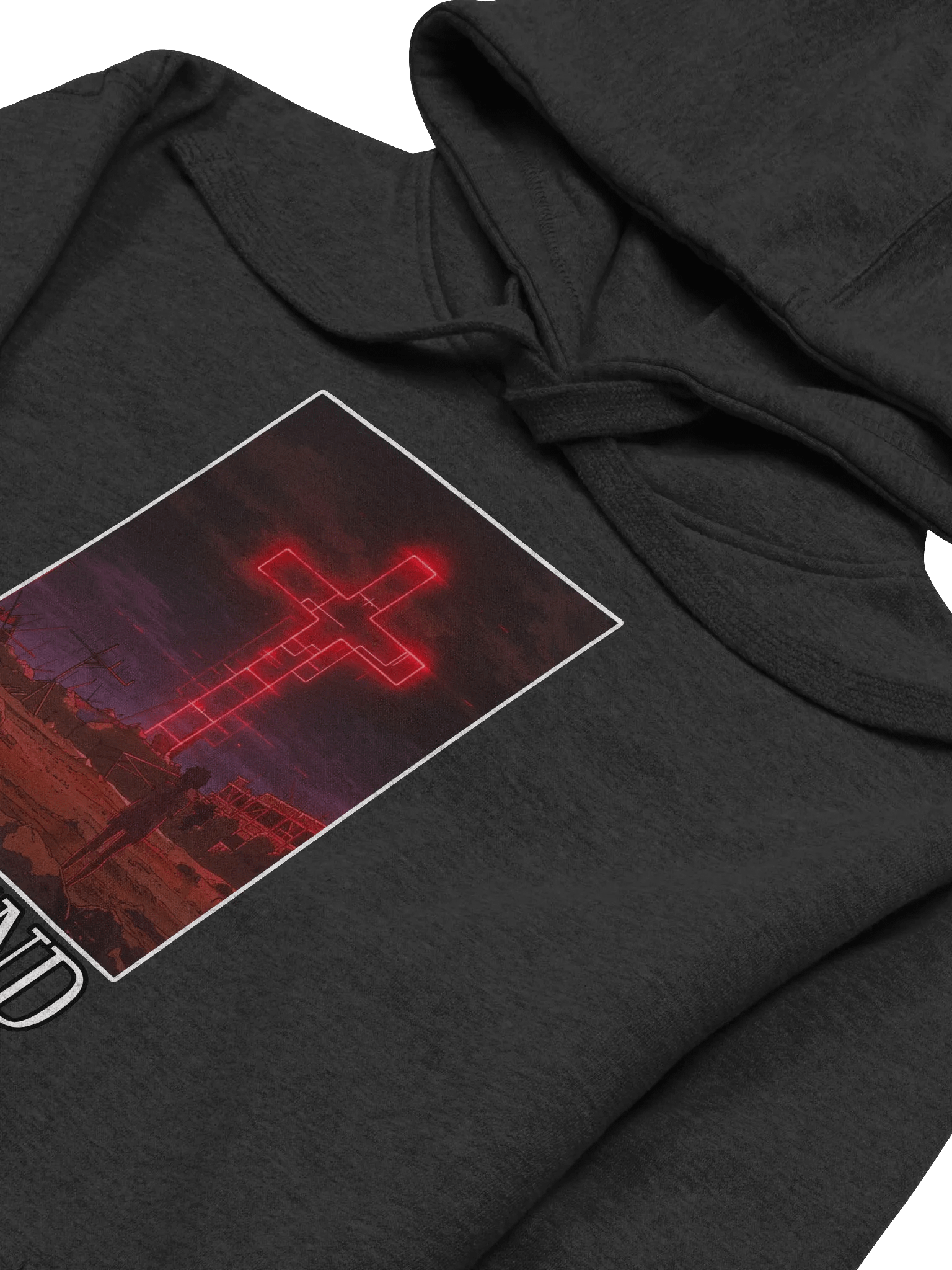 "THE END" Front Unisex Printed Hoodie product image (2)