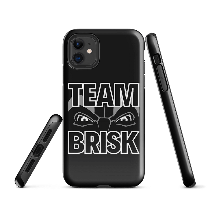 Team Brisk Tough Case for iPhone (Black) product image (1)