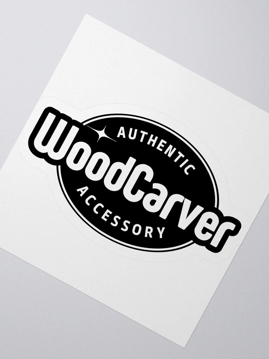 Authentic WoodCarver Accessory Sticker product image (2)
