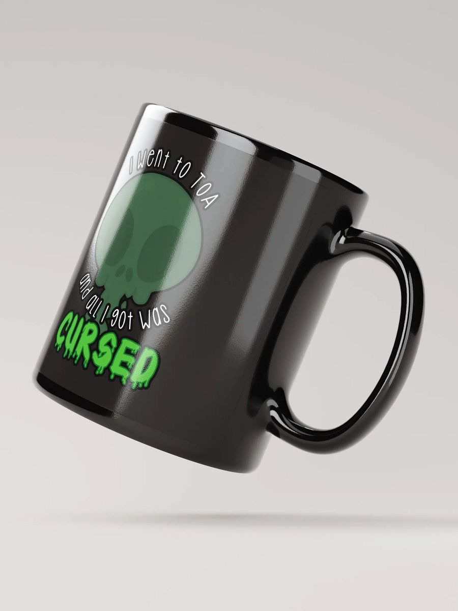 All I Got Was Cursed - Evoker - Black Glossy Mug product image (4)
