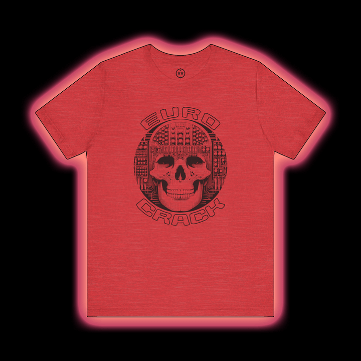 EuroCrack - Modular Synthesizer Eurorack Addict T-Shirt (BLACK PRINT) product image (1)