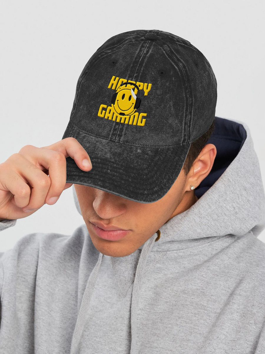 Happy Gaming Vintage Wash Hat product image (25)