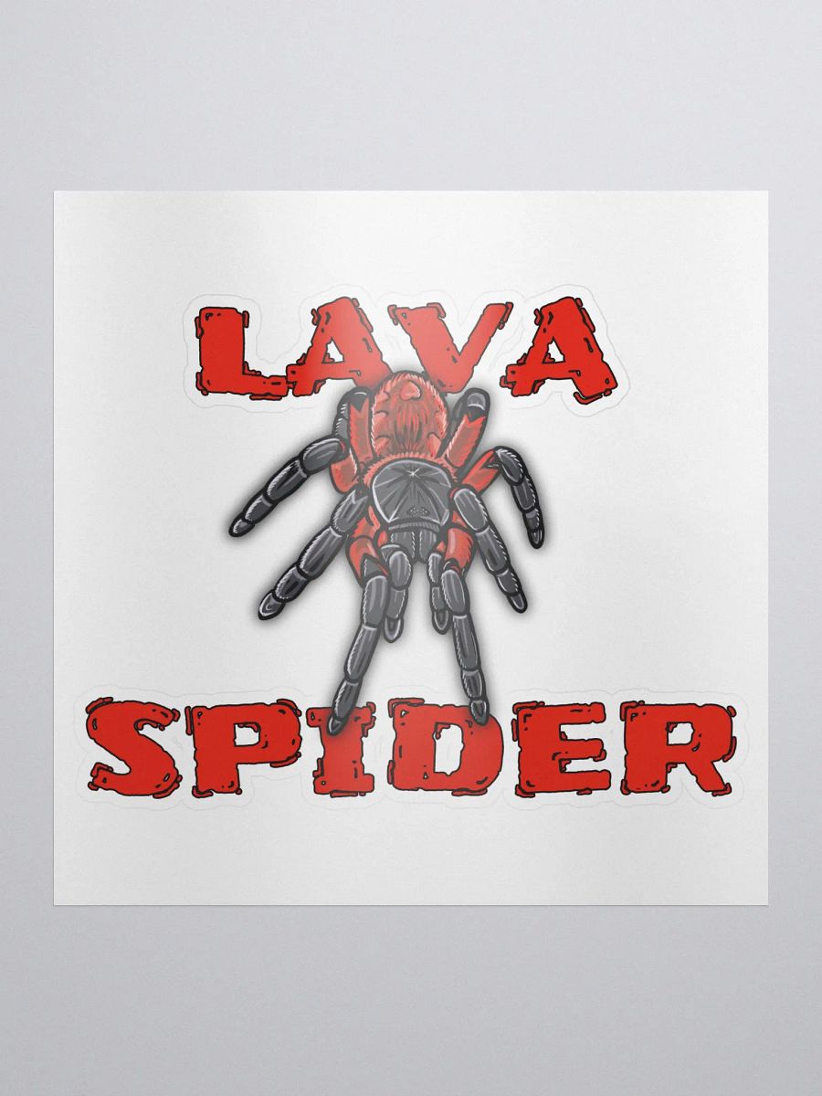 Lava Spider Sticker product image (1)