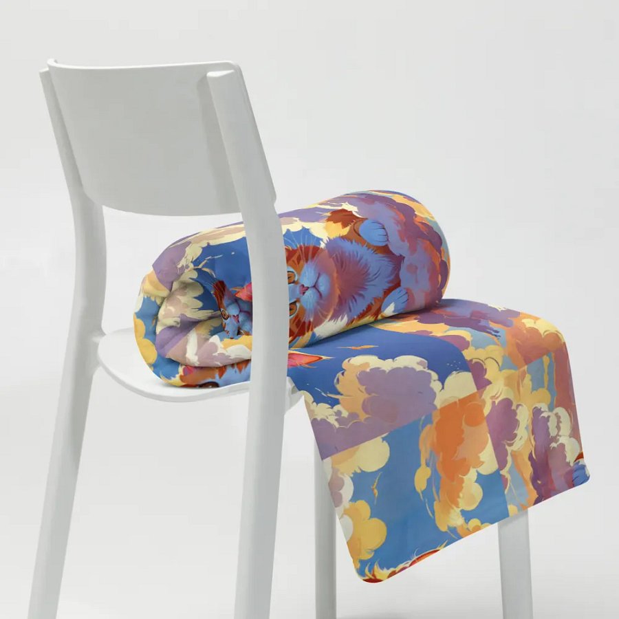 cozy cat blanket product image (20)