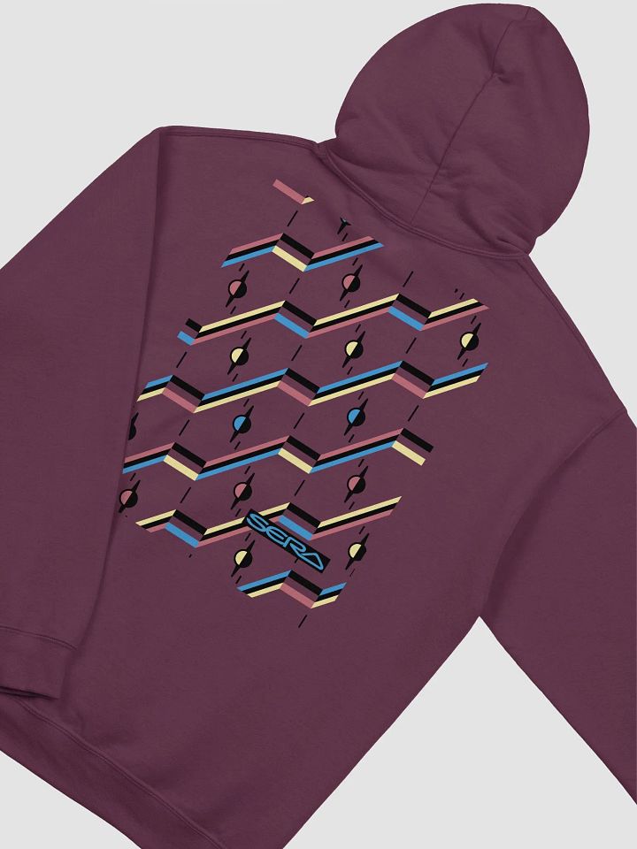 Sera pattern - Hoodie (print on back) product image (13)