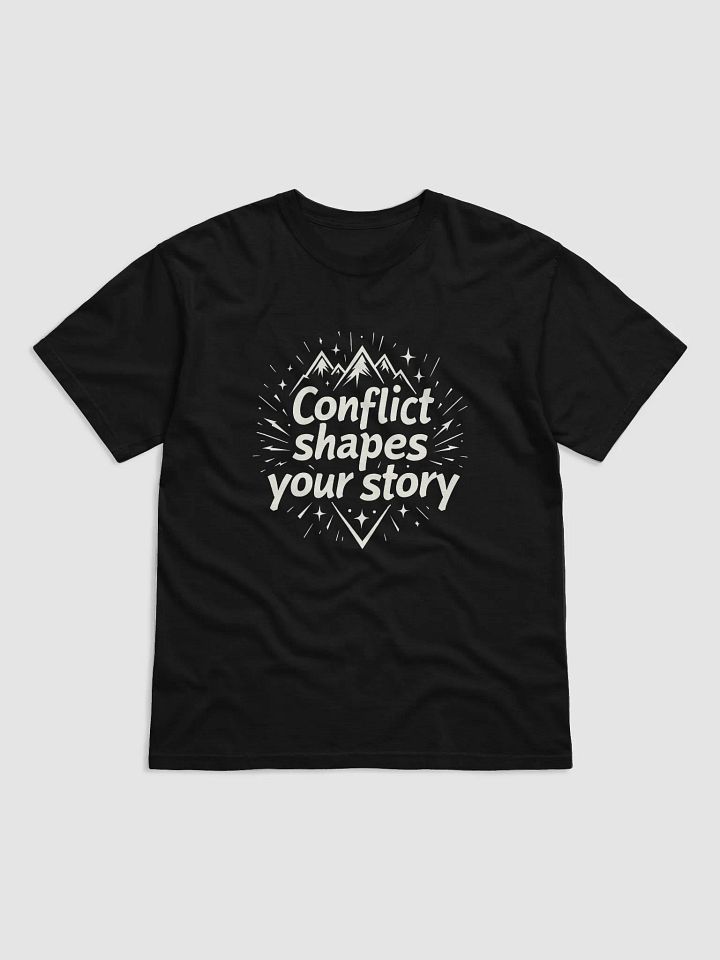 Be Inspired Like Chris Hemsworth:  Conflict Shapes Your Story – Empower Your Journey with This Motivational T-Shirt product image (1)