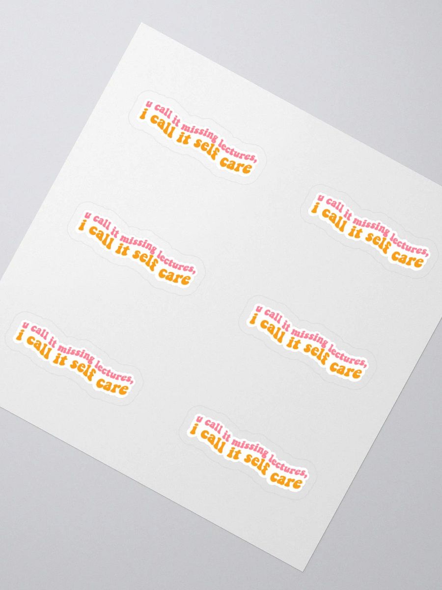 Self Care Sticker (MEDIUM Sheet) product image (2)