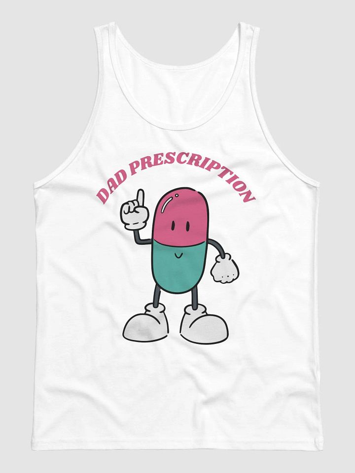 Dad, Prescription Pill Pointing Cartoon Tank product image (2)