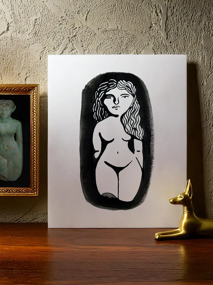 Figurine Féminine - Giclée Fine Art Print product image (3)