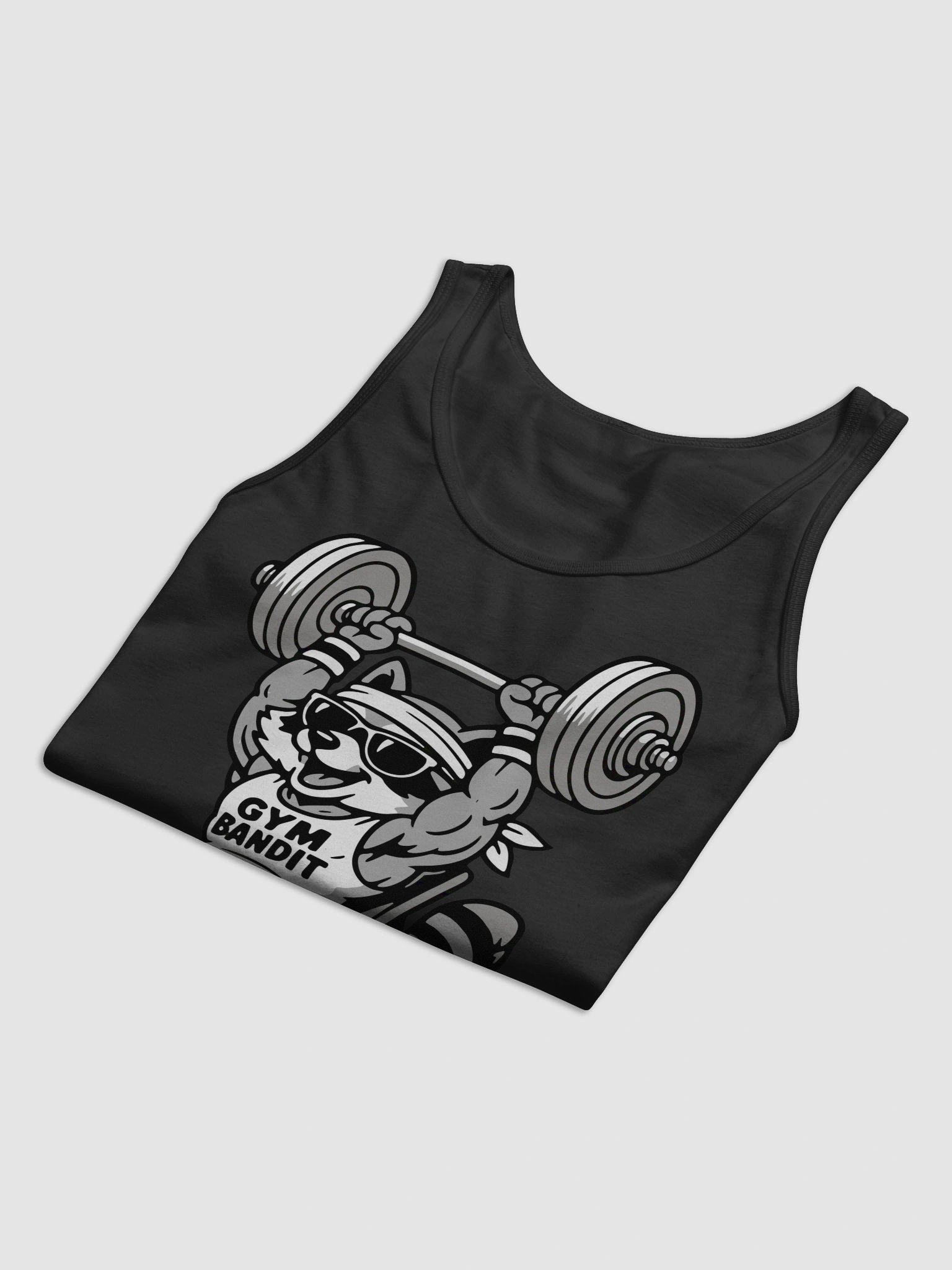 Gym Bandit Raccoon Tank product image (64)