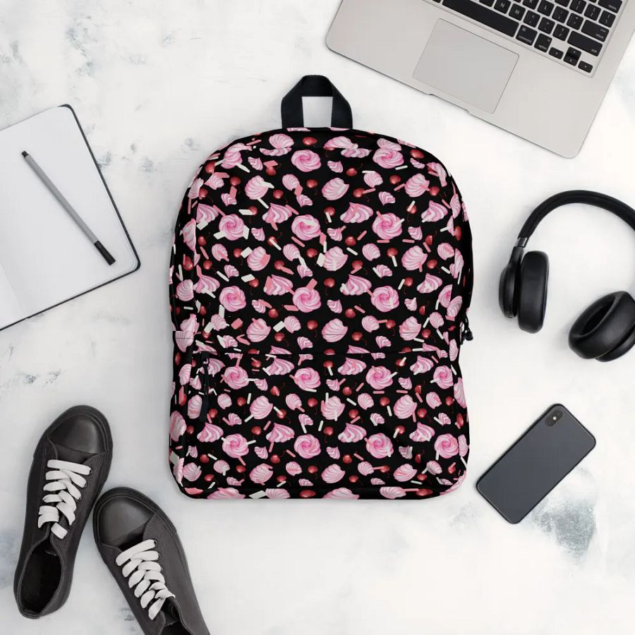 Sweet Treats All-Over Print Backpack for students girls product image (12)