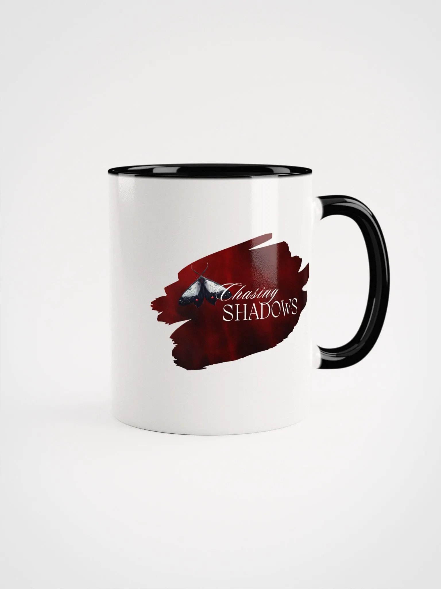 Chasing Shadows Mug with Red product image (2)