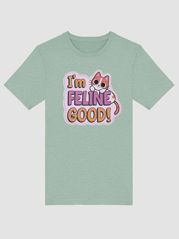 Feline Good Cartoon Cat T-Shirt product image (6)