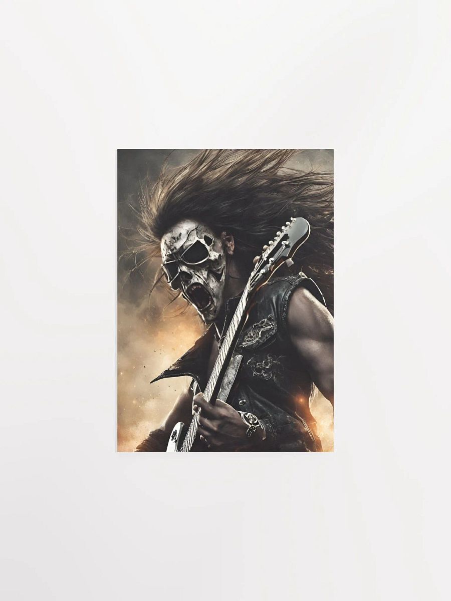 Batista736 Metalhead Rocking Out Poster product image (1)