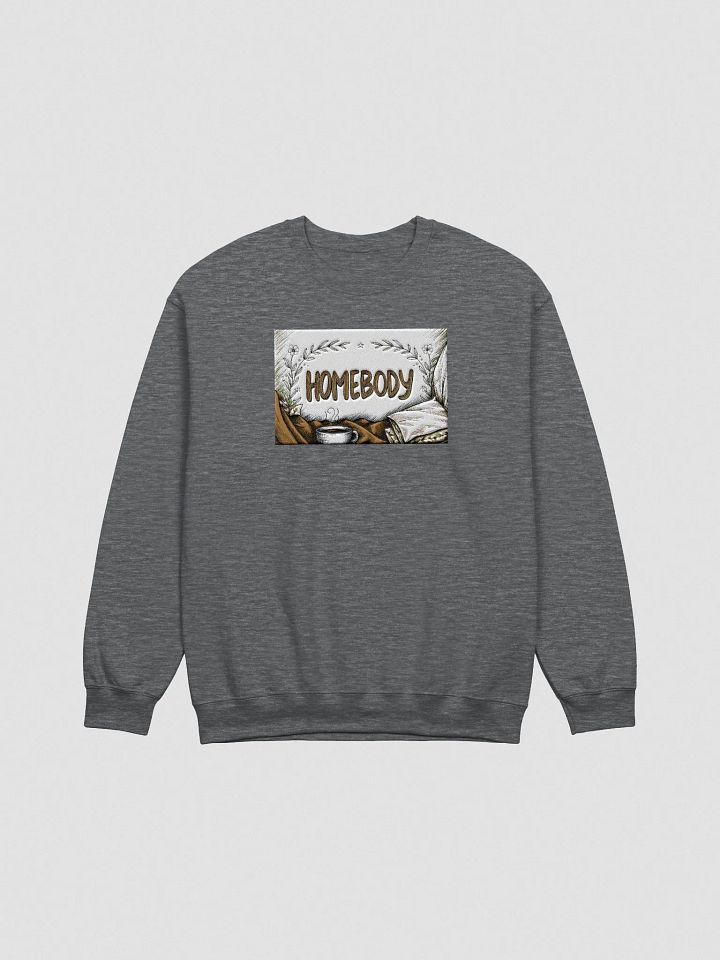 Homebody Sweatshirt | Cozy Graphic Slouchy Pullover for Women & Men – Trendy Oversized Lounge Wear product image (1)