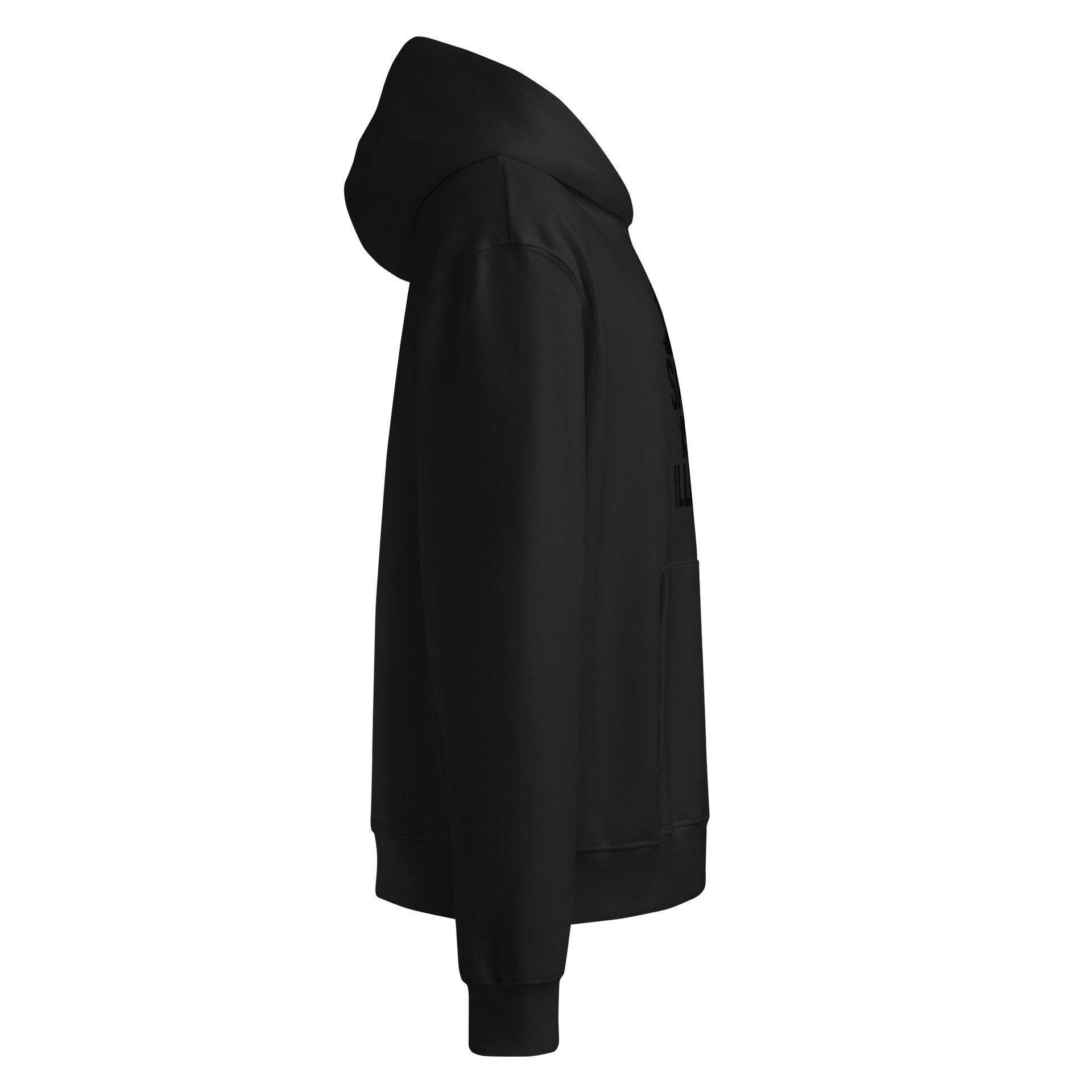 Total Black Out Over Size Hoodie product image (4)