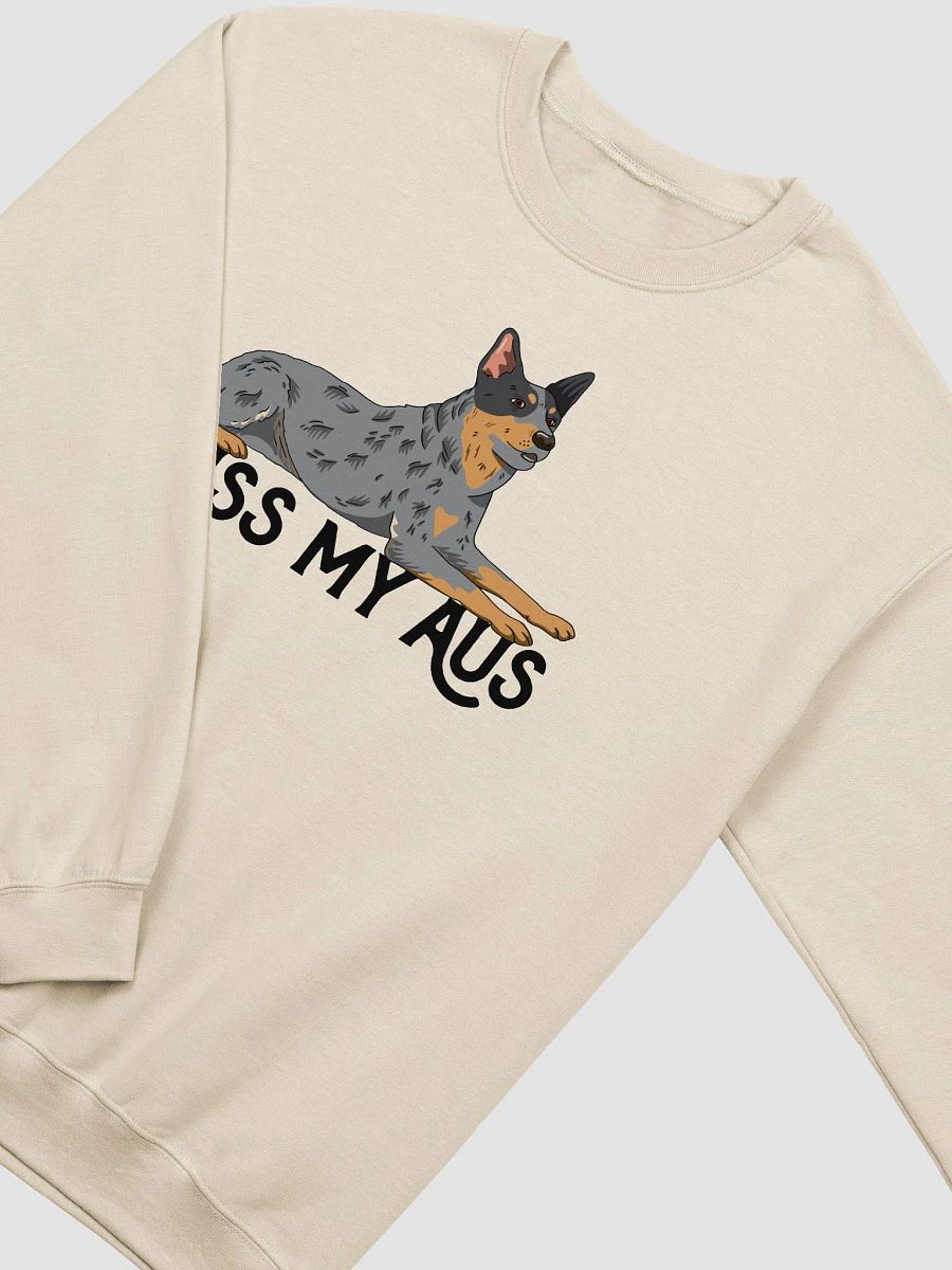 Kiss My Aus Sweatshirt of an Australian Cattle Dog | Funny Shirt for Blue Heeler and Herding Dog Owners product image (19)