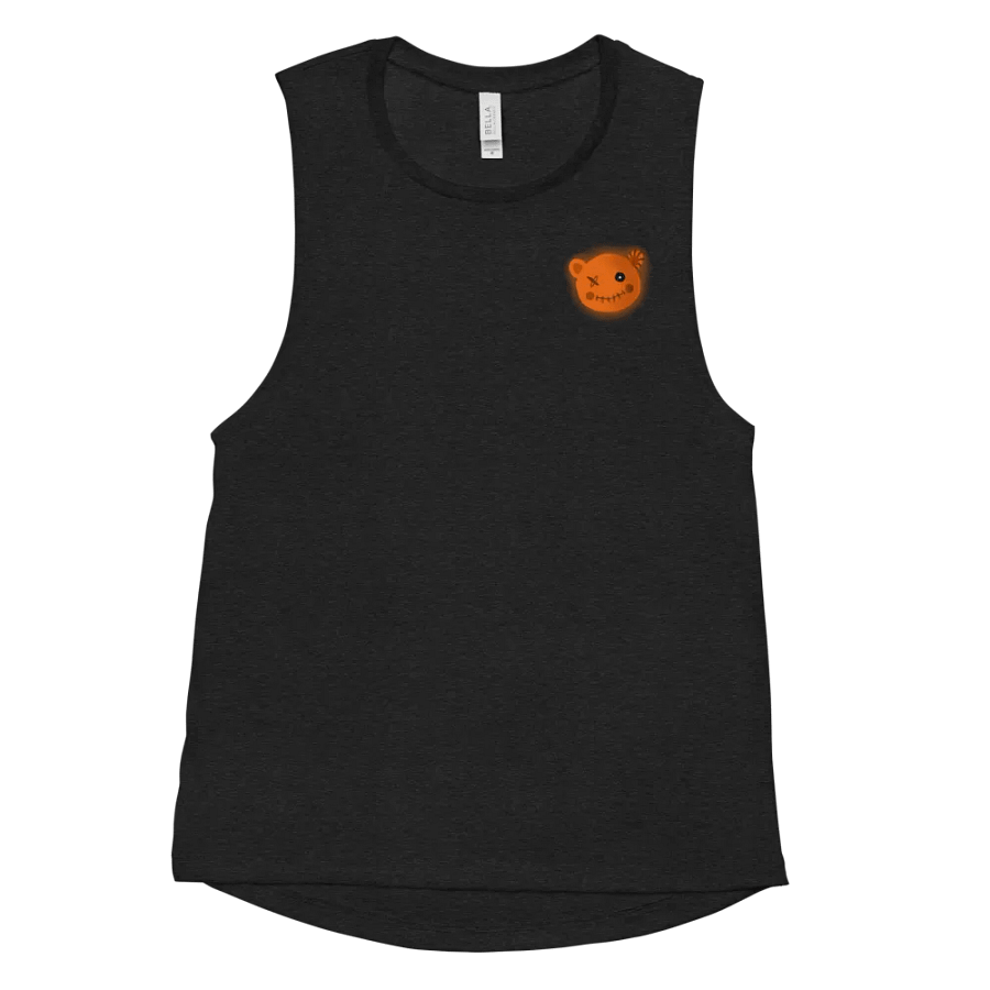 Stitched Teddy Bear Face Muscle Tank product image (11)