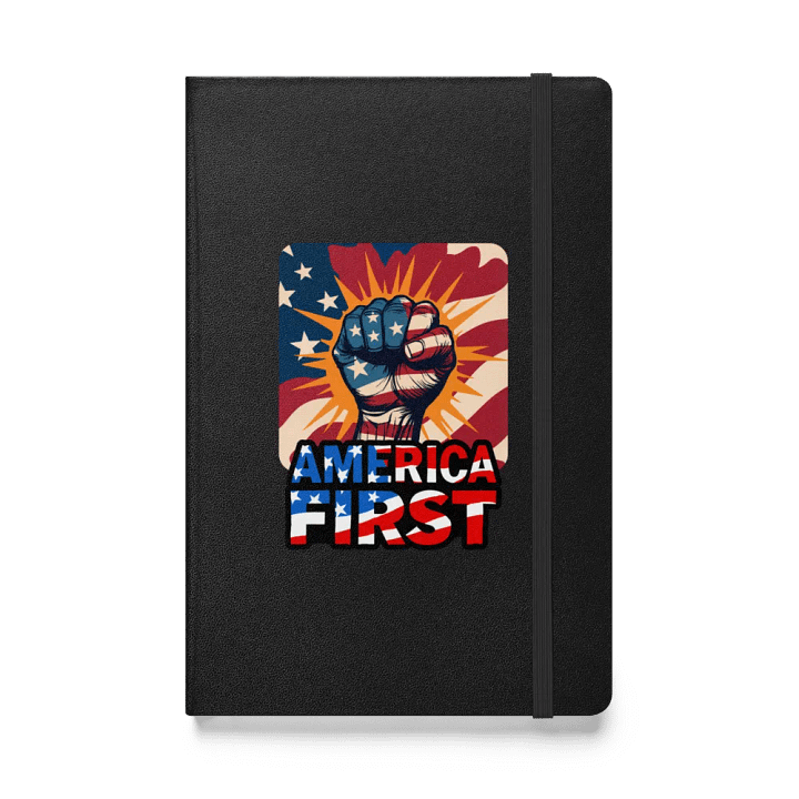 Hardcover Notebook: America First product image (1)
