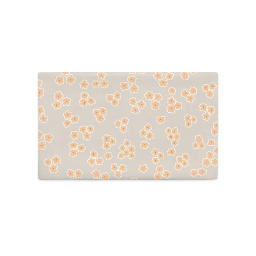 TINY DAISY PEACH PREMIUM Pillow Case product image (1)