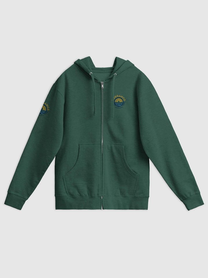 TUSD/CSEA Sun & Waves Emblem Fleece Zip-Up Hoodie product image (2)
