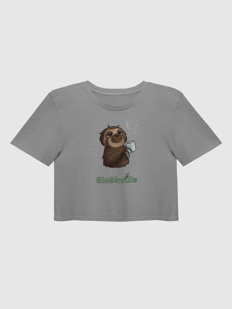 Slothville Coffee Lover Crop Top product image (50)