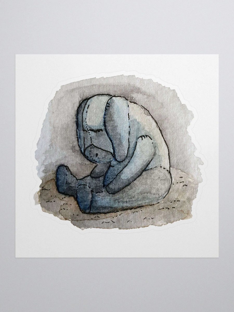 Sad Eeyore sticker product image (1)