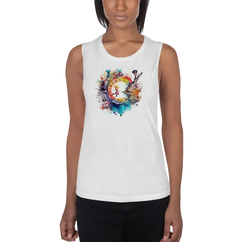 Whimsical Wonderland Flowy Tank product image (1)