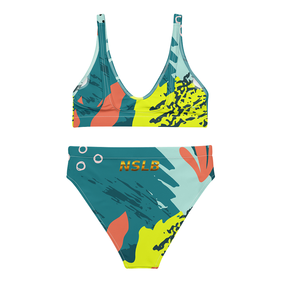 Vibrant Flora High Waisted Bikini Set product image (4)
