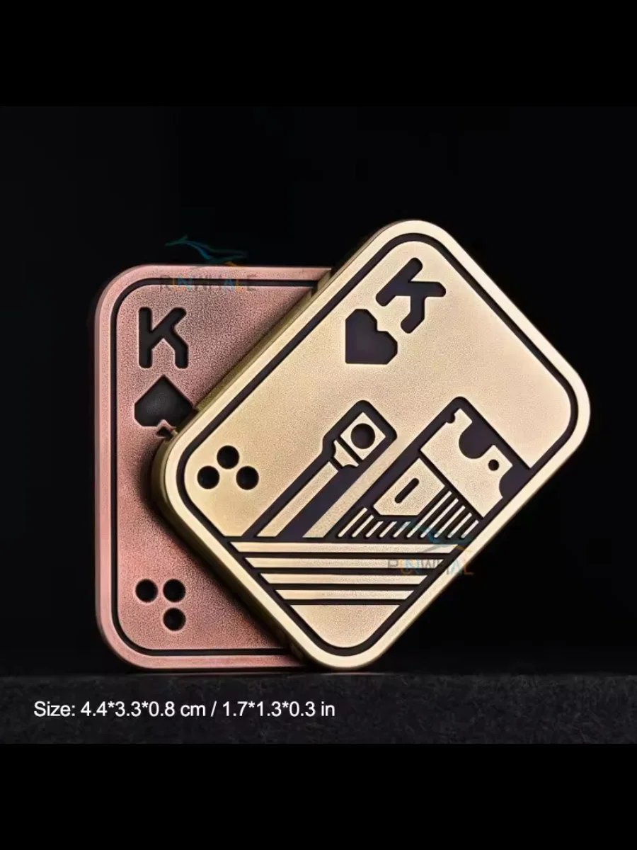 Bronze/Gold K-K Metal Fidget Slider product image (1)