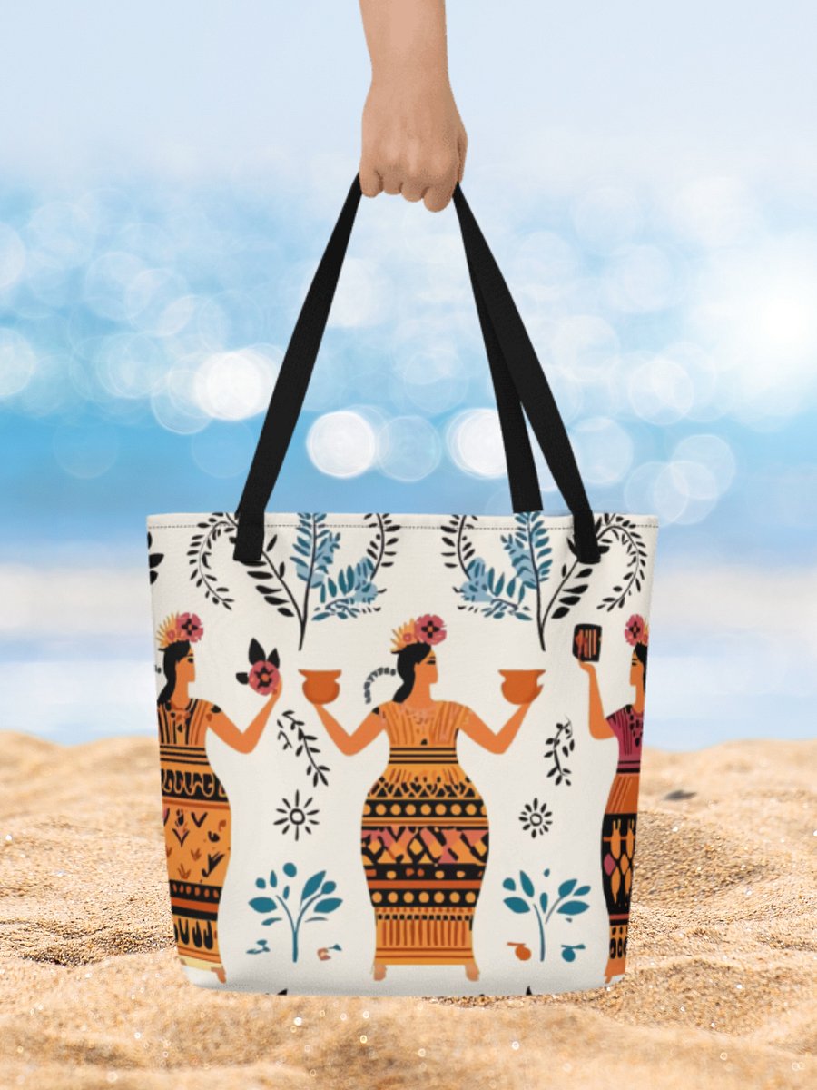 Daughters of the Olive Grove: Large Tote/Beach Bag w/ Pocket product image (4)