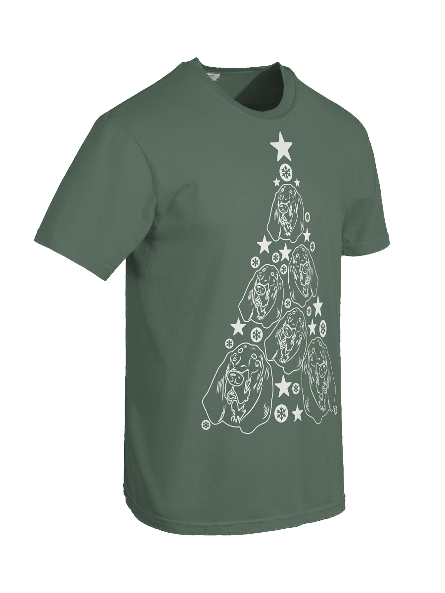 Bloodhound Christmas Tree T-Shirt product image (28)