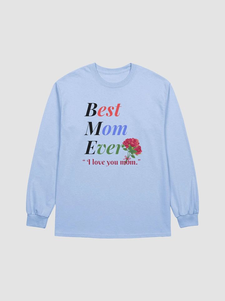 Best Mom Ever Gildan Ultra Cotton Long Sleeve T-Shirt product image (1)
