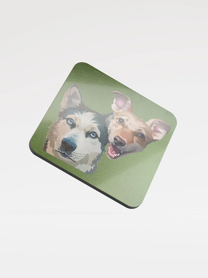 Luna and Mango Gloss Coaster product image (1)