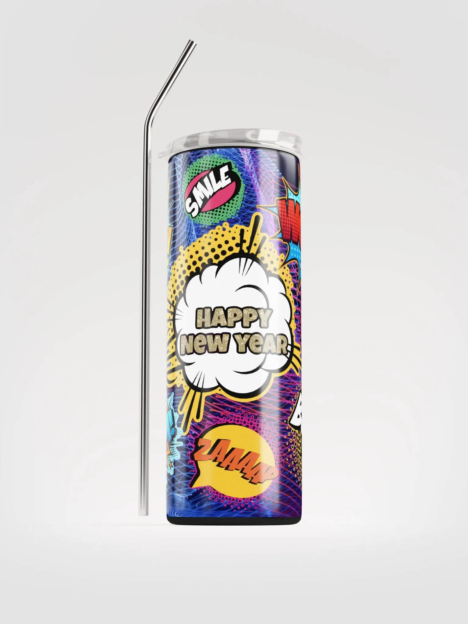 Cheers to the New Year with our Stainless Steel Tumbler! 🎉 product image (1)